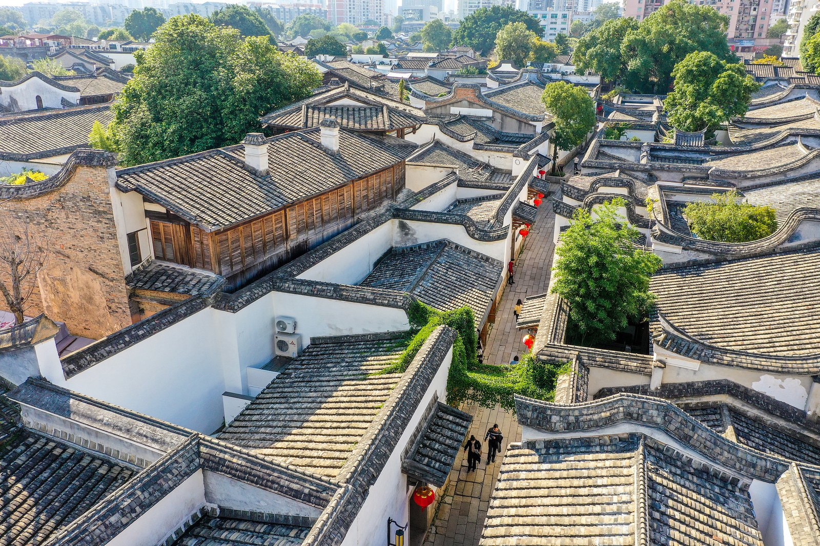 福州三坊七巷的傳統建築與街巷